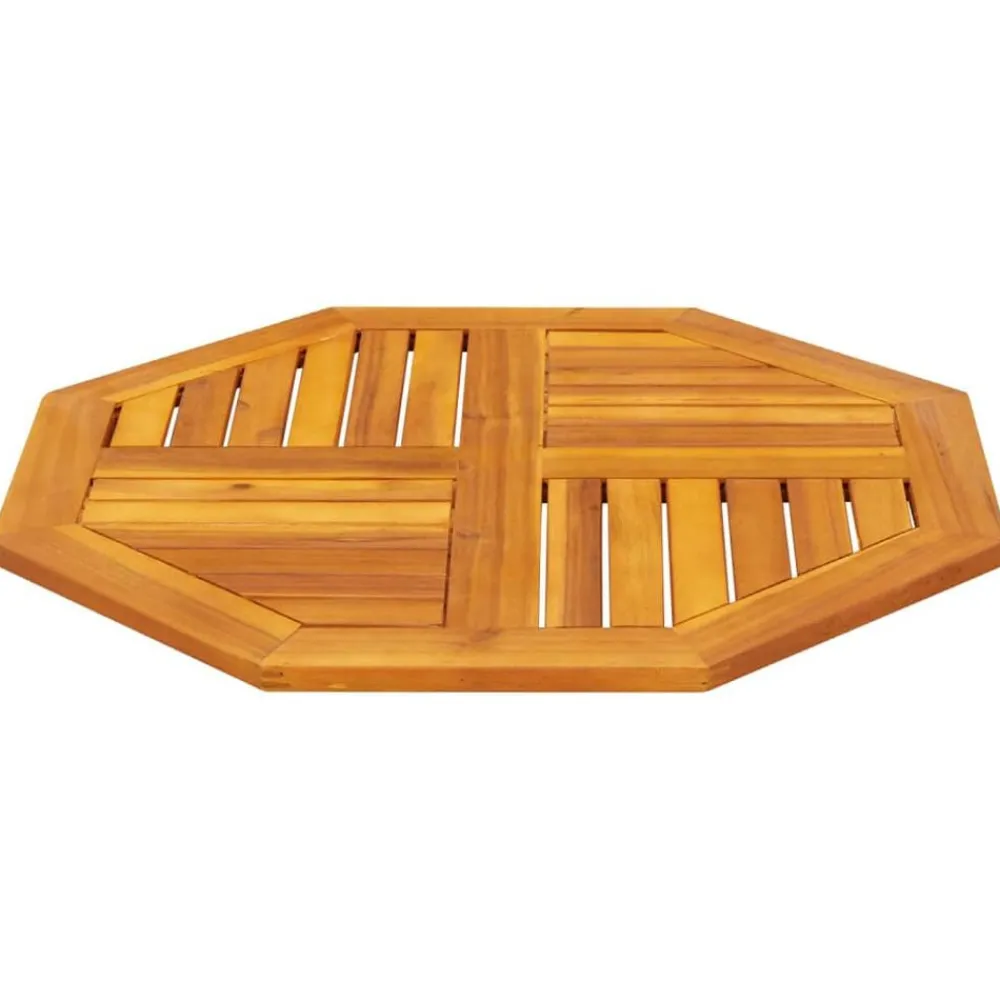 Tafelaccessoires*vidaXL Tafelblad achthoekig 70x70x2 cm massief acaciahout