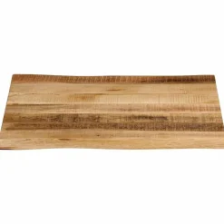 Tafelblad met natuurlijke rand 40x40x3,8 cm massief mangohout><noscript><img width=
