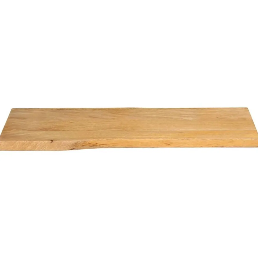 Tafelaccessoires*vidaXL Tafelblad met natuurlijke rand 80x40x3,8 cm massief mangohout Mangohout (naturel)