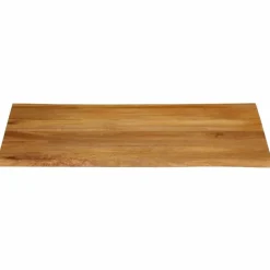 Tafelblad met natuurlijke rand 90x80x3,8 cm massief mangohout><noscript><img width=