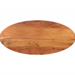 Tafelblad ovaal 80x40x2,5 cm massief acaciahout>vidaXL Clearance