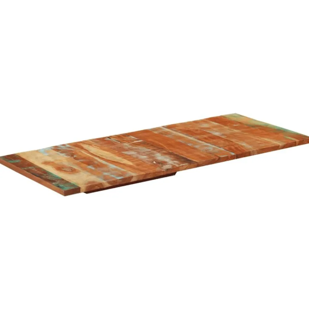 Tafelaccessoires*vidaXL Tafelblad rechthoekig 25-27 mm 60x140cm massief gerecycled hout