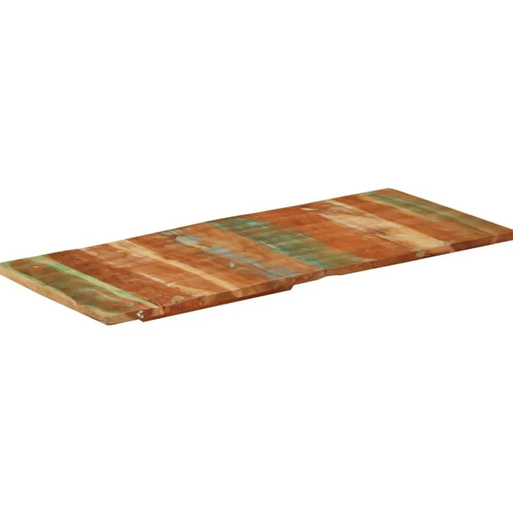Tafelaccessoires*vidaXL Tafelblad rechthoekig 25-27 mm 60x140cm massief gerecycled hout