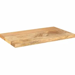 Tafelaccessoires*vidaXL Tafelblad rechthoekig 40x20x3,8 cm massief mangohout Mangohout (naturel)