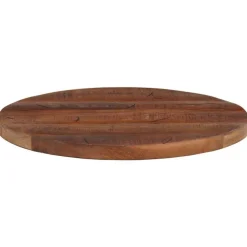 Tafelblad rond Ø 40x3,8 cm massief gerecycled hout><noscript><img width=