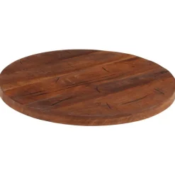 Tafelaccessoires*vidaXL Tafelblad rond Ø 40x2,5 cm massief gerecycled hout Gerecycled hout (naturel)