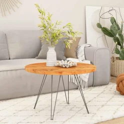 Tafelblad rond Ø40x2,5 cm massief acaciahout>vidaXL Outlet