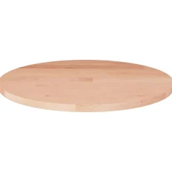 Tafelaccessoires*vidaXL Tafelblad rond Ø30x1,5 cm onbehandeld massief eikenhout Naturel