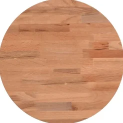 Tafelaccessoires*vidaXL Tafelblad rond Ø30x1,5 cm massief beukenhout Bruin