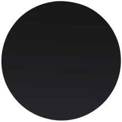 Tafelaccessoires*vidaXL Tafelblad van gehard glas 300 mm rond Zwart