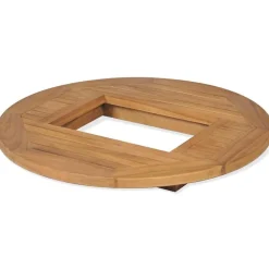 Tafelblad voor bierkrat 70 cm teakhout>vidaXL Hot