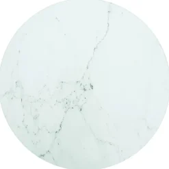 Tafelblad Ø30x0,8 cm gehard glas met marmerontwerp>vidaXL Best