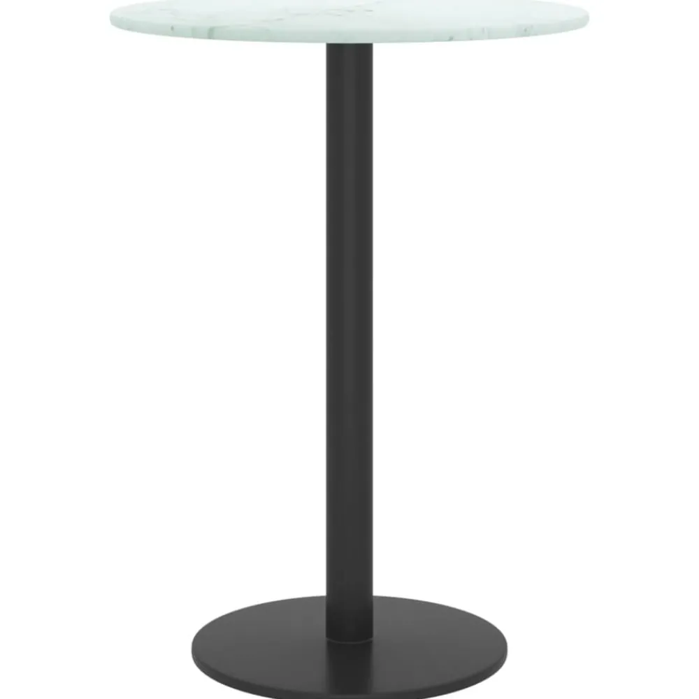 Tafelblad Ø30x0,8 cm gehard glas met marmerontwerp>vidaXL Best