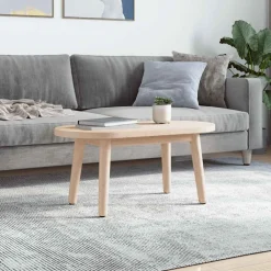 Tafelaccessoires*vidaXL Tafelblad 60x30x2,5 cm massief grenenhout ovaal Naturel