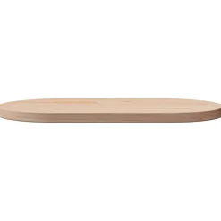 Tafelaccessoires*vidaXL Tafelblad 60x30x2,5 cm massief grenenhout ovaal Naturel