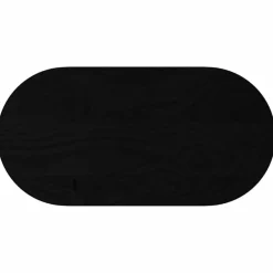 Tafelaccessoires*vidaXL Tafelblad 80x40x2 cm ovaal massief eikenhout Donkerbruin