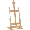 Kantoorartikelen*vidaXL Tafelezel 29,5x33x80 cm massief grenenhout