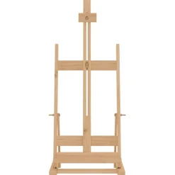 Kantoorartikelen*vidaXL Tafelezel 29,5x33x80 cm massief grenenhout