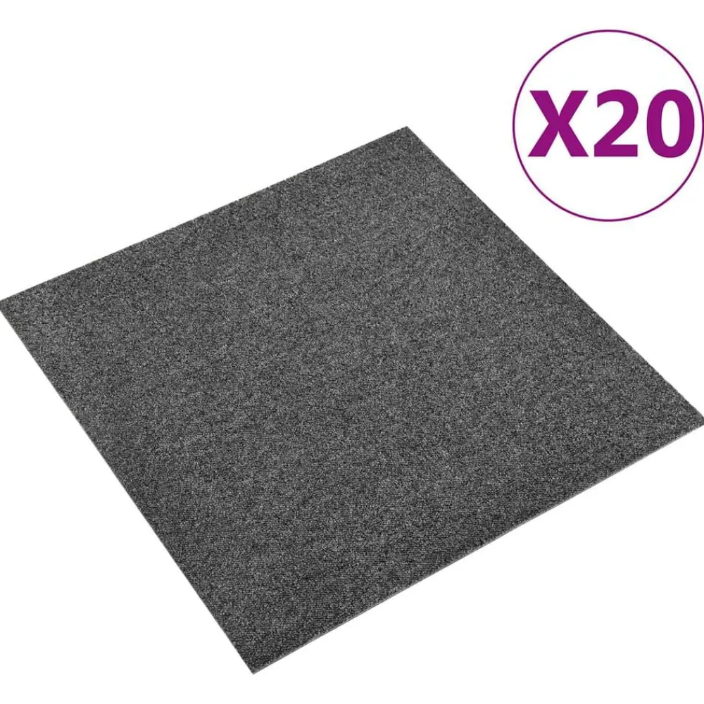 Tapijt 20 pcs 50 x 50 cm 100% Polypropyleen>vidaXL