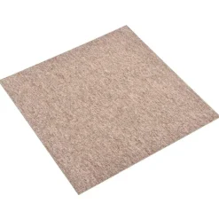 Bouwmaterialen*vidaXL Tapijt 20 pcs 50 x 50 cm 100% Polypropyleen Beige