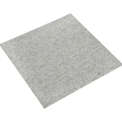Bouwmaterialen*vidaXL Tapijt 20 pcs 50 x 50 cm 100% Polypropyleen Lichtgrijs