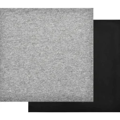 Bouwmaterialen*vidaXL Tapijt 20 pcs 50 x 50 cm 100% Polypropyleen Lichtgrijs