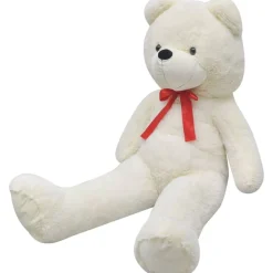 Speelgoed*vidaXL Teddybeer 170 cm pluche Wit