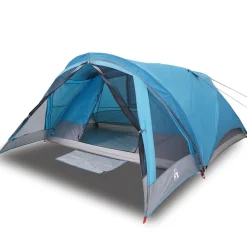 Buitensport*vidaXL Tent 4-persoons waterdicht Blauw