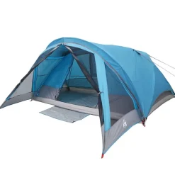 Buitensport*vidaXL Tent 4-persoons waterdicht Blauw