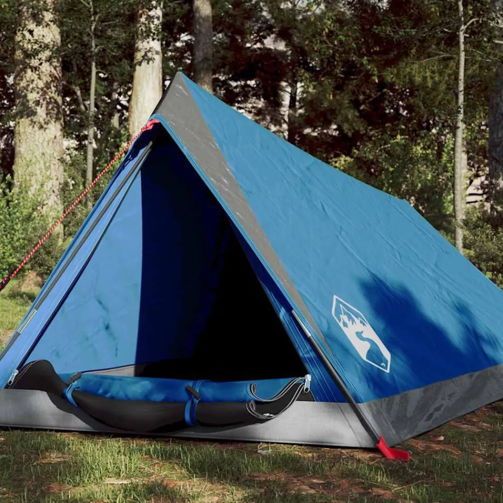 Buitensport*vidaXL Tent 2-persoons waterdicht Blauw