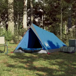 Buitensport*vidaXL Tent 2-persoons waterdicht Blauw