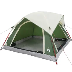 Buitensport*vidaXL Tent 4-persoons waterdicht Groen