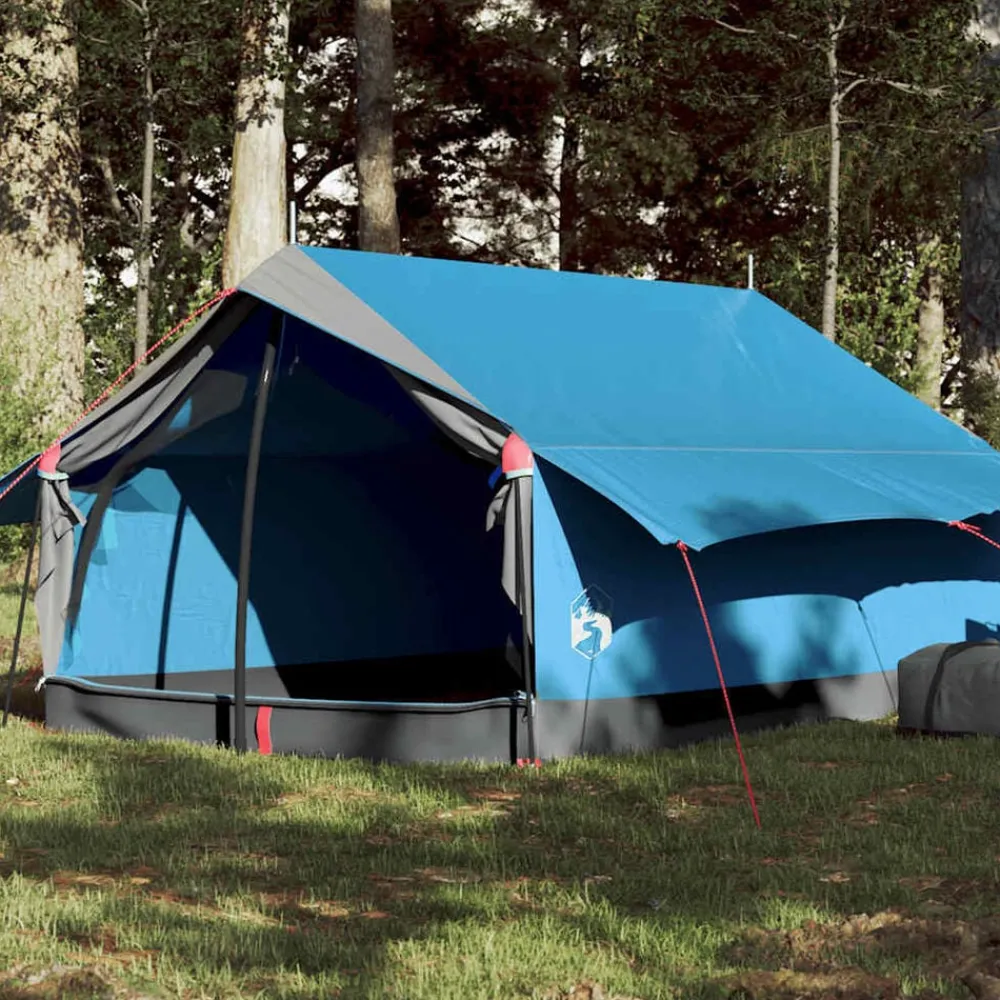 Buitensport*vidaXL Tent 2-persoons waterdicht Blauw
