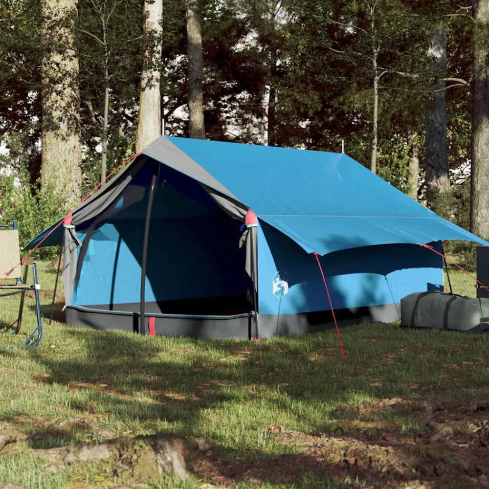 Buitensport*vidaXL Tent 2-persoons waterdicht Blauw
