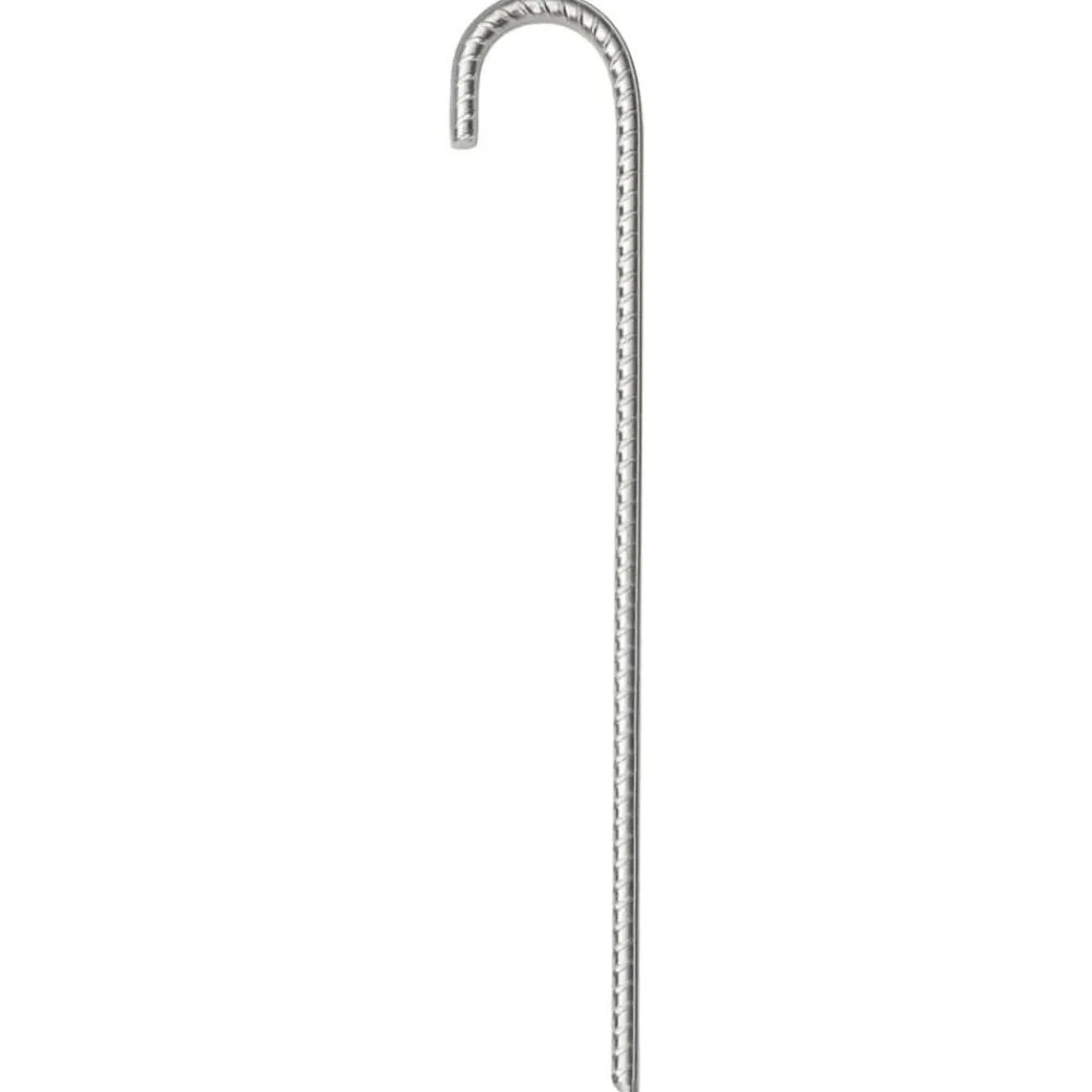 Tentharingen 6 st Ø10 mm 37 cm gegalvaniseerd staal>vidaXL New