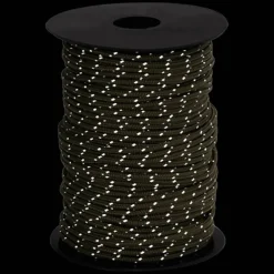 Buitensport*vidaXL Tentscheerlijn met reflecterende strips en spanners 50 m 3 mm Groen