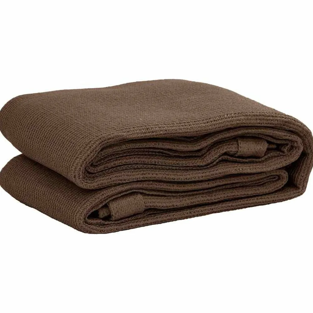 Buitensport*vidaXL Tenttapijt 200x200 cm Bruin