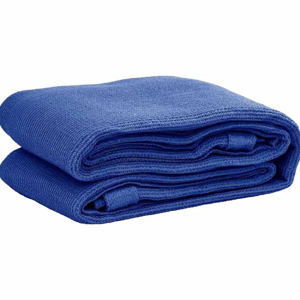 Buitensport*vidaXL Tenttapijt 200x200 cm HDPE Blauw