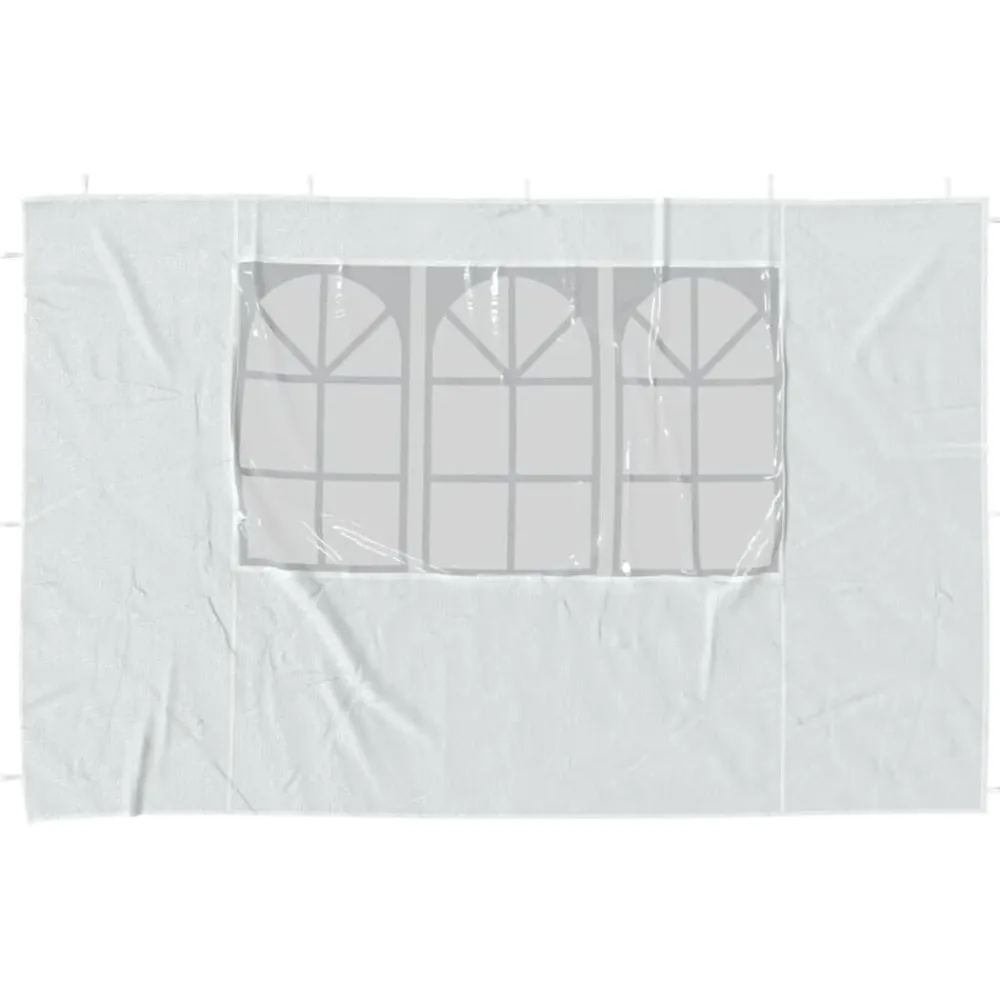 Tentwanden met raam PE 2 st>vidaXL New