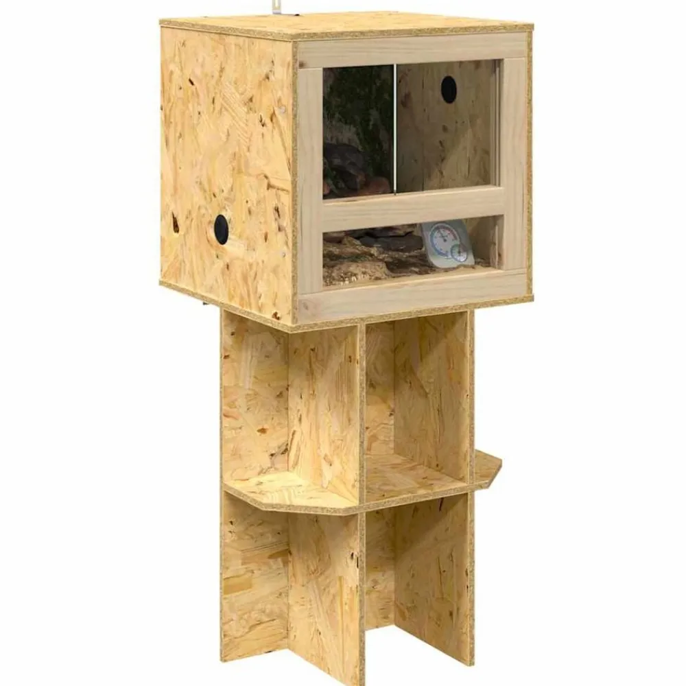 Terrarium Bruin 40 x 40 x 90 cm OSB>vidaXL Hot