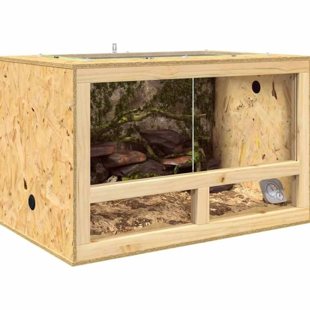 Terrarium Bruin 80 x 50 x 50 cm OSB>vidaXL Hot