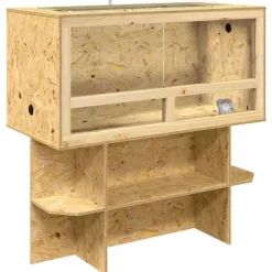Terrarium Bruin 100 x 50 x 100 cm OSB>vidaXL Discount