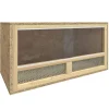 Terrarium 60x30x30 cm bewerkt hout>vidaXL Discount