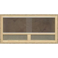 Terrarium 60x30x30 cm bewerkt hout>vidaXL Discount
