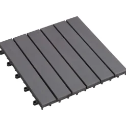 Terras Tegel 10 pcs 30 x 30 cm Acacia Hardhout>vidaXL Clearance