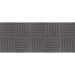 Terras Tegel 10 pcs 30 x 30 cm Acacia Hardhout><noscript><img width=