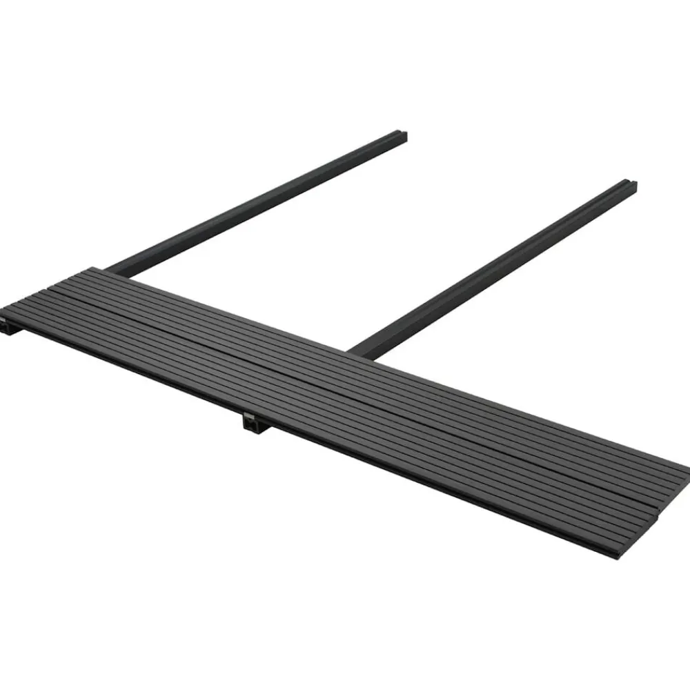 Terrasplank 4 pcs Zwart WPC>vidaXL Sale