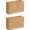 Tijdschrift Manden 2 pcs Naturel 39 x 14 x 25 cm Waterhyacint>vidaXL Online