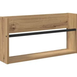 Tijdschrift Rek Artisan Eiken 60 x 12 x 30 cm Bewerkt hout>vidaXL Online