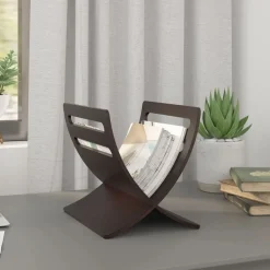 Tijdschriftenrek vloermodel hout>vidaXL Online